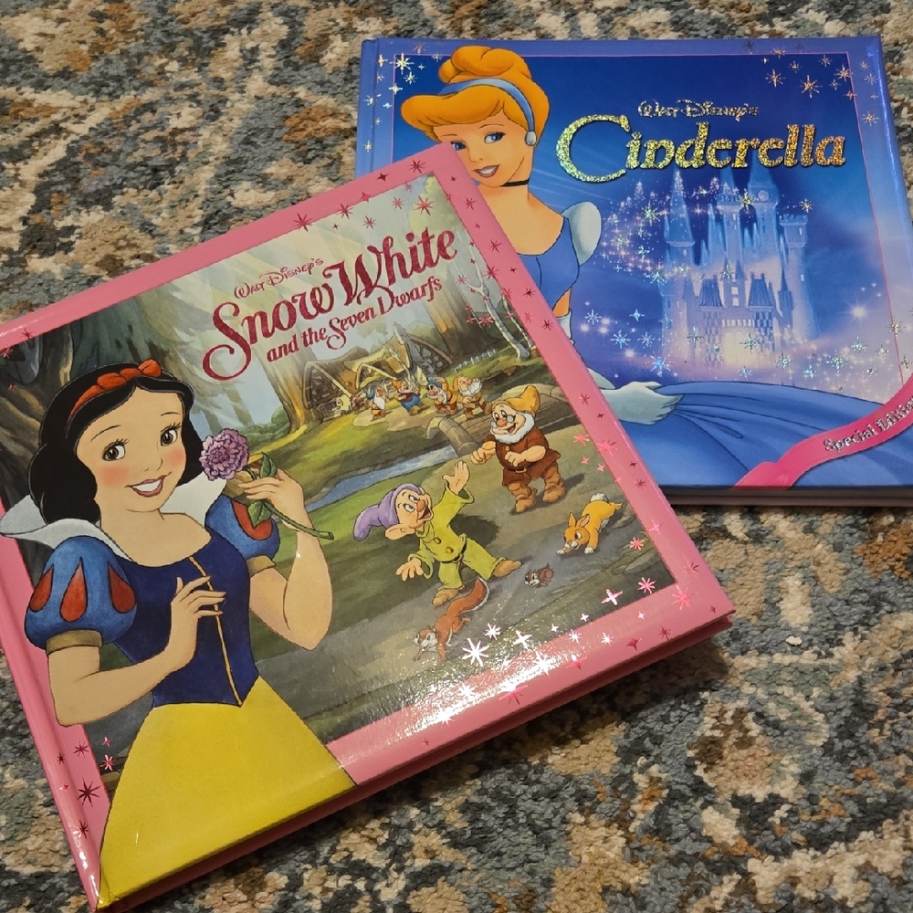 Disney Snow White and Cinderella Storybook Set